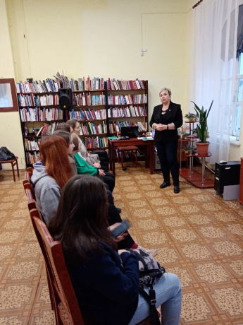 Посещение библиотеки имени А. Гайдара