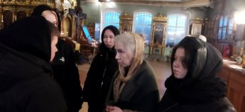 Посещение воскресной школы храма Спаса-на-Запрудне