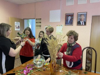 Мастер-класс «Весенний букет»