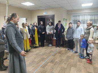 Обряд освящения Волжского центра помощи детям